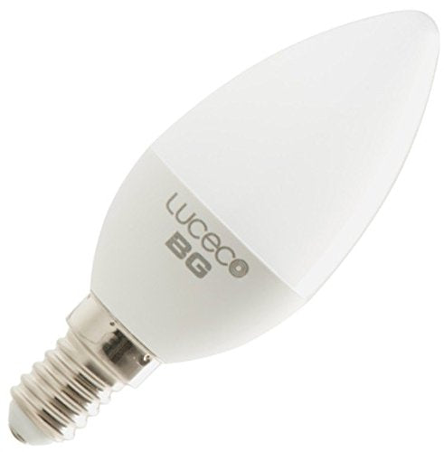 Luceco lcd14àW5àw47-le 5.2àW E14àLED Candle Light Bulb Plastic White